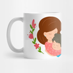 Hug to mom, mother's day or birthday Mug